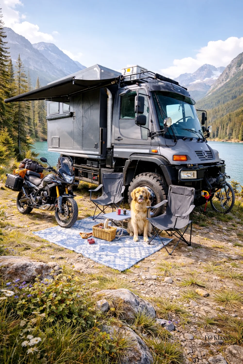 Mercedes Benz Unimog 4x4 (Camión Vivienda) U500 Expedition CAMPER Overland