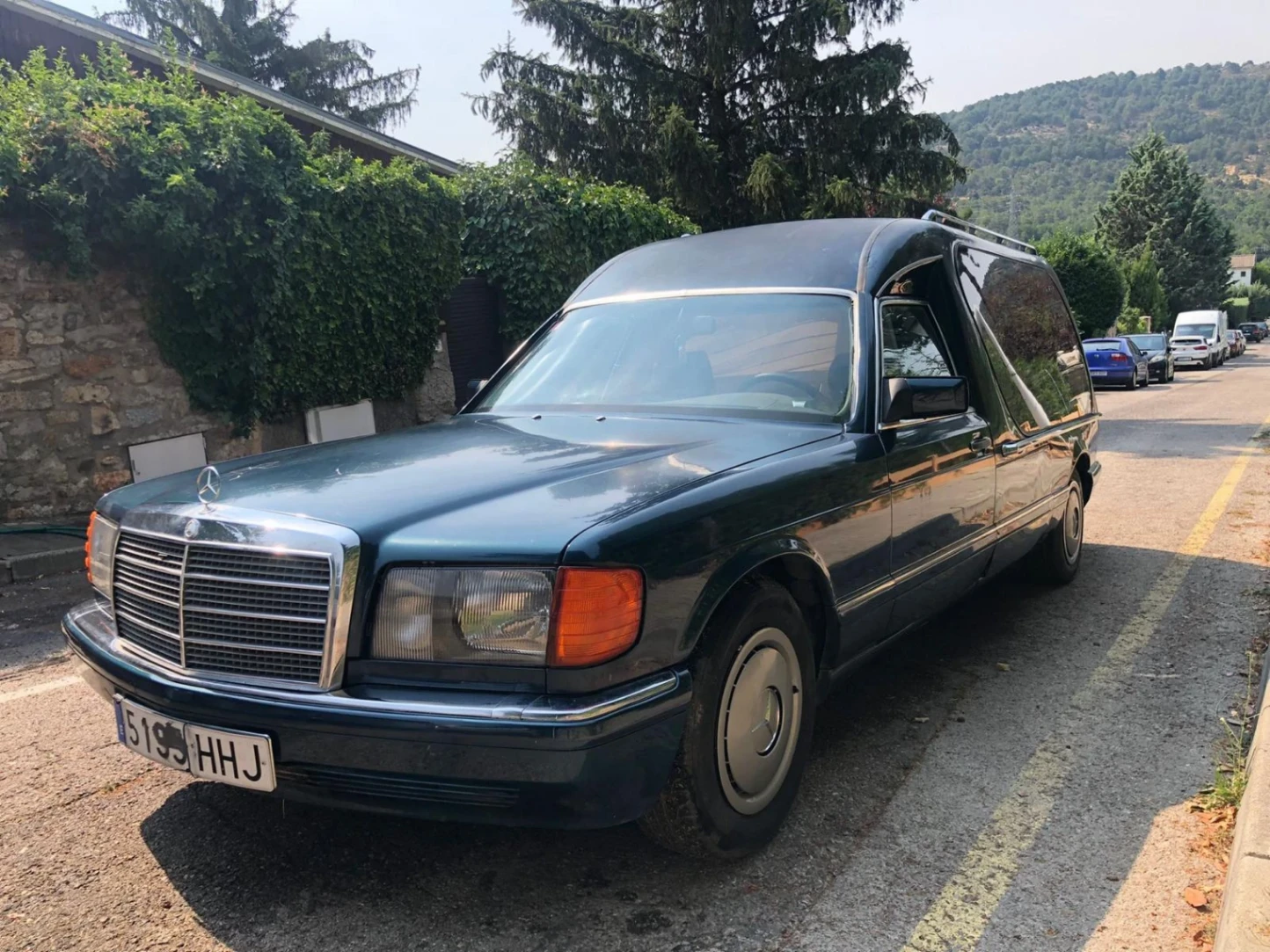 M,ercedes benz 420 sel AUTOMATIC hearse — 226.000 km — gasolina , 4500cc , 8 CILINDROS EN V — 218 CV — Madrid, España